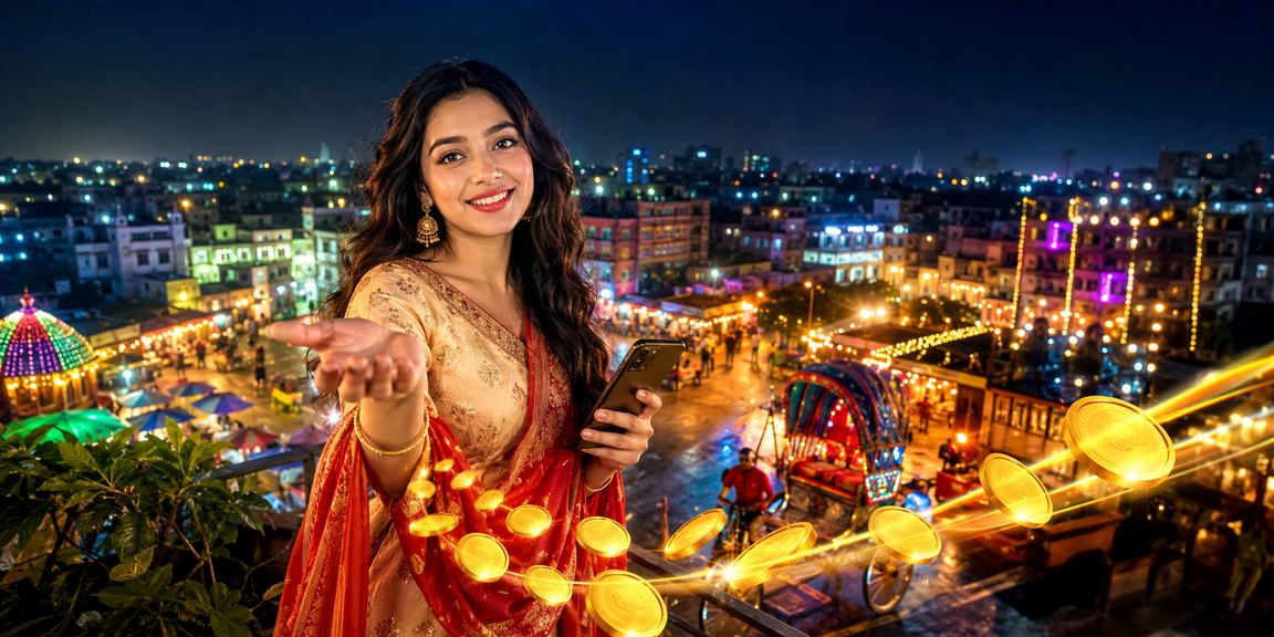 ঢাকার মোবাইল পেমেন্ট স্থানীয় দৃশ্য